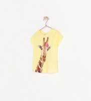 camiseta jirafa